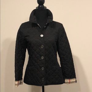 Burberry quilted coat